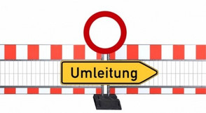 Halbseitige Sperrung Hauptstraße ab 20.03.2023